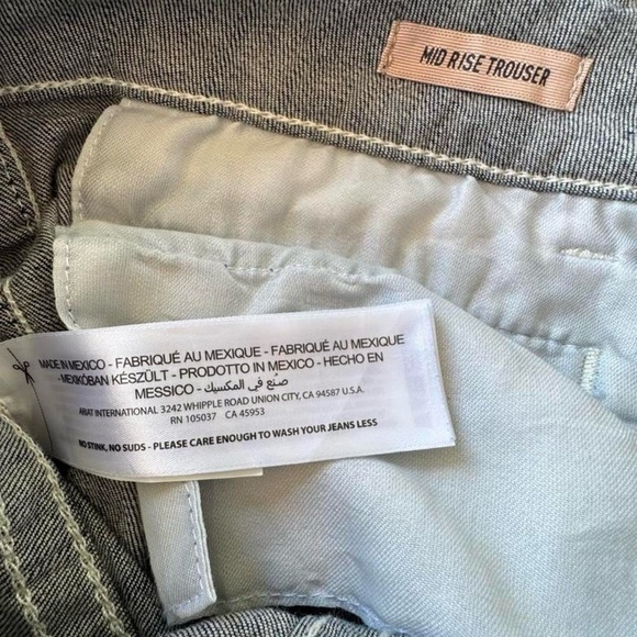 Ariat Real Denim Mid Rise Boot Cut Jeans Blue Denim 32 S New with Tag - Picture 6 of 7